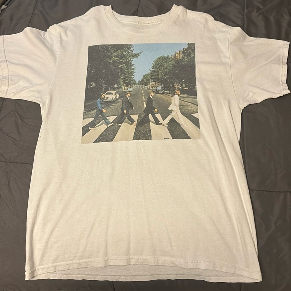 White The Beatles TShirt